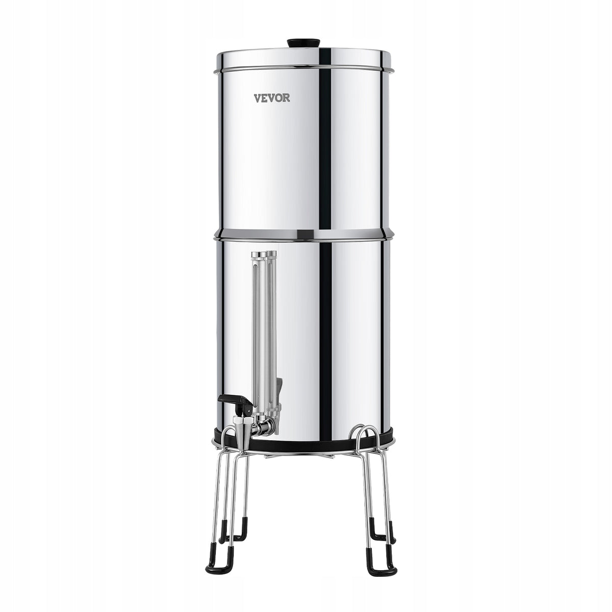 VEVOR GRAVITY WATER FILTRATION SYSTEM STAINLESS STEEL COUNTERTOP 7L 7.5L PREMIUM