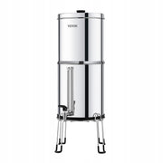 VEVOR GRAVITY WATER FILTRATION SYSTEM STAINLESS STEEL COUNTERTOP 7L 7.5L PREMIUM