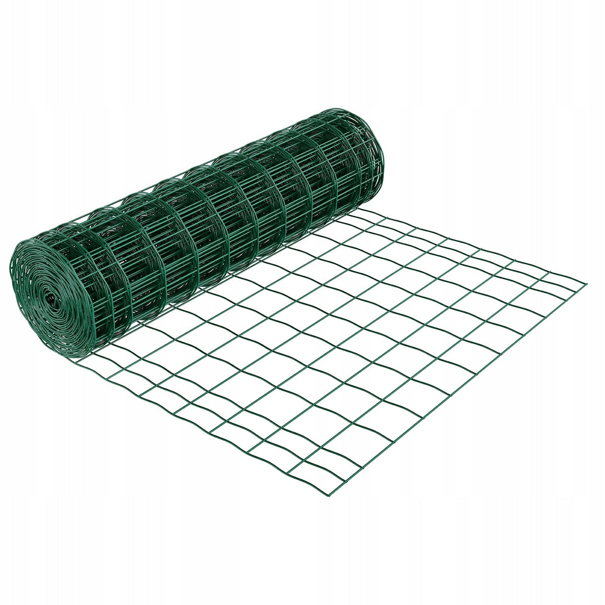 VEVOR GARDEN FENCE 1 X 20 M GALVANIZED WIRE MESH 2.1MM GREEN