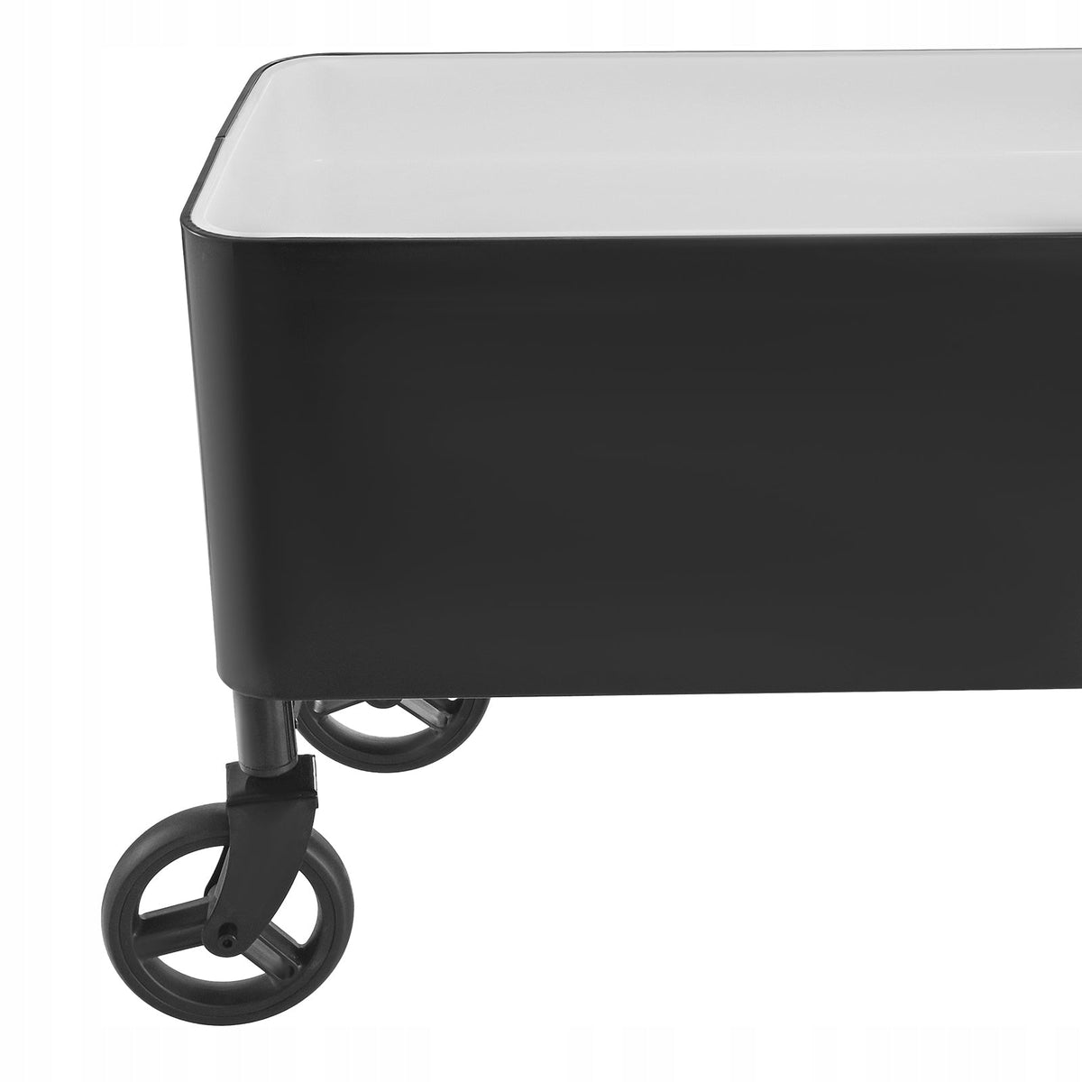 VEVOR COOLER CART 75.71L FOR DRINKS UP TO 50 BOTTLES 110 CANS DURABLE