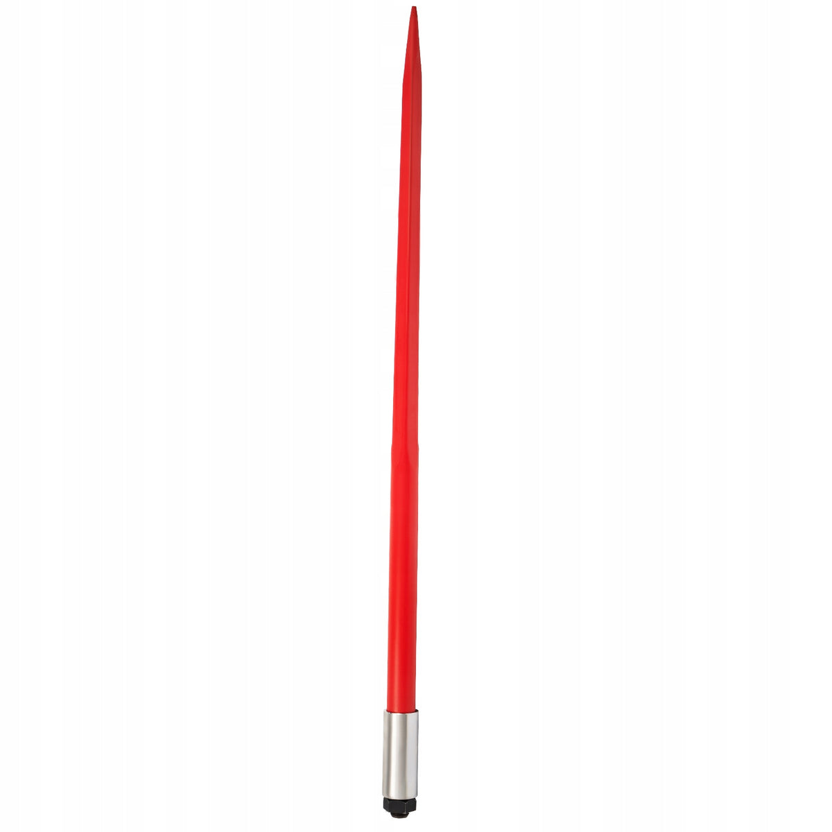 VEVOR HAY BALE SPEAR 49 INCH HEAVY DUTY 4500 LBS SPRING STEEL RED