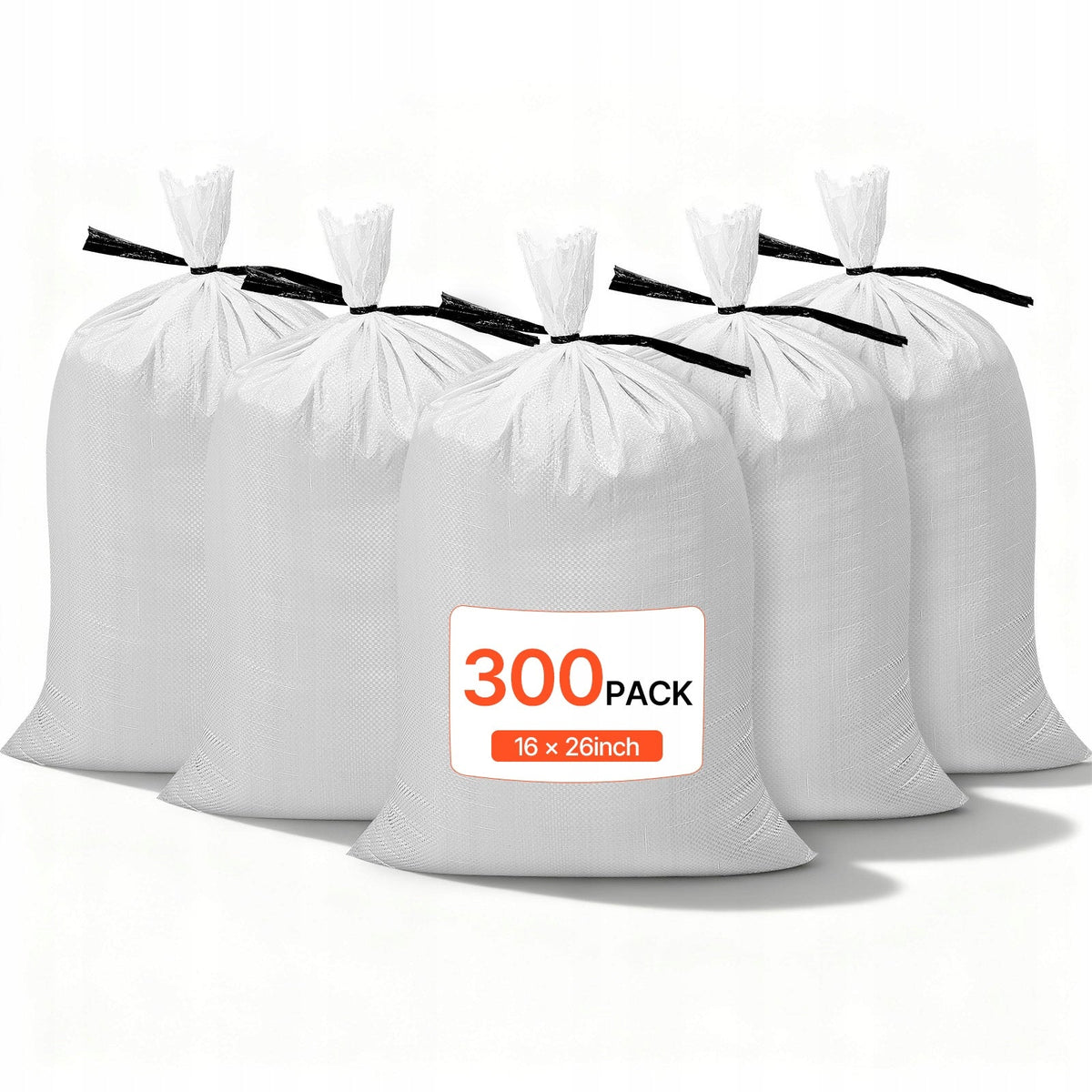 VEVOR SANDBAGS FLOOD CONTROL 300 PCS 400X660 STRONG AND DURABLE