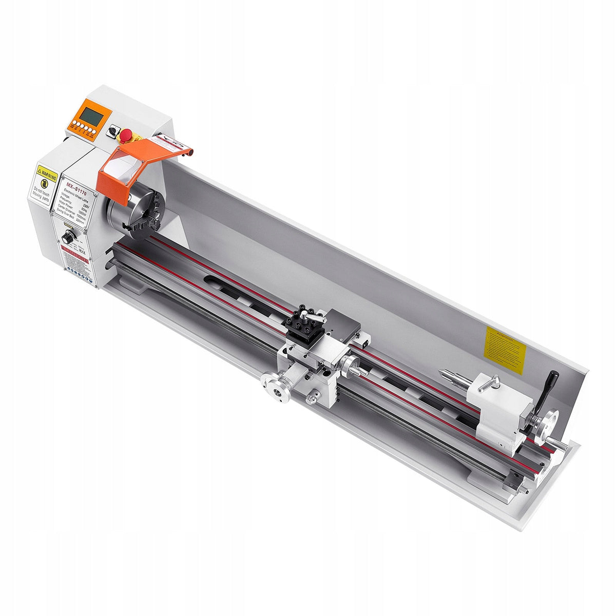 VEVOR METAL LATHE 220X1000 MM AUTOMATIC FEED 1250W BRUSHLESS