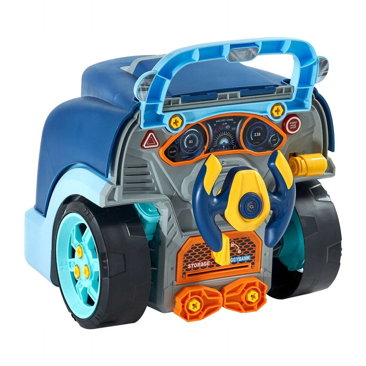 VEVOR 60-PIECE KIDS' REPAIR KIT WITH ELECTRIC SCREWDRIVER