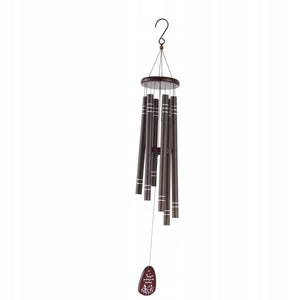 VEVOR WIND CHIMES 42 INCH DEEP TONE 6 TUBES ALUMINUM BRONZE