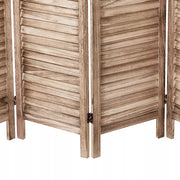 VEVOR ROOM DIVIDER 6 PANELS WOODEN FOLDABLE STURDY EUROPEAN