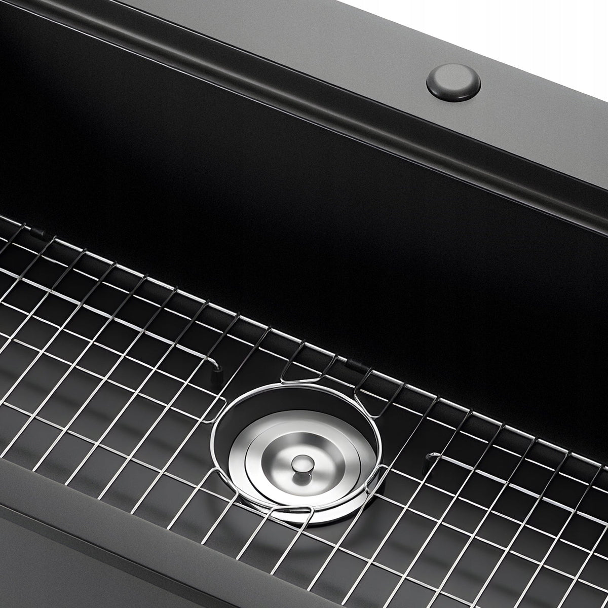 VEVOR 84x56x25 CM PREMIUM BLACK GRANITE KITCHEN SINK COUNTERTOP MOUNT