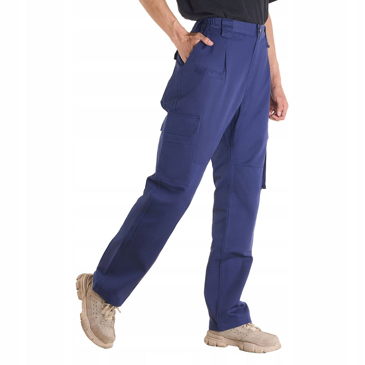 VEVOR FLAME RETARDANT MEN'S PANTS L COTTON PROTECTIVE POCKETS