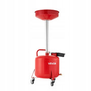 VEVOR 30L OIL DRAIN CART STRONG PORTABLE WITH ADJUSTMENT