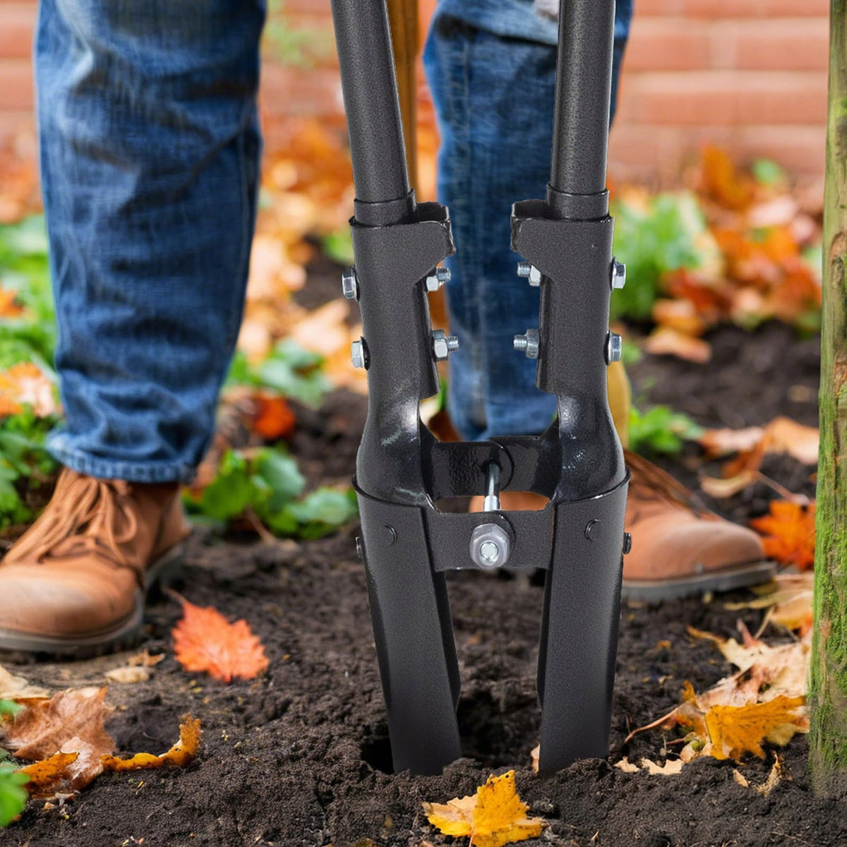 PROFESSIONAL VEVOR 146 CM EARTH HOLE DIGGER STRONG METAL WEDGE