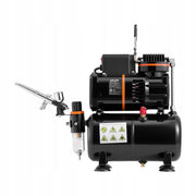 VEVOR 1.6 HP AIRBRUSH KIT COMPLETE 3 GUNS COMPRESSOR PAINT TANK