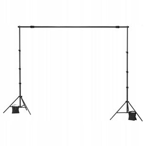 VEVOR ADJUSTABLE BACKGROUND STAND 213X300 CM PHOTO STUDIO BACKGROUND KIT PREMIUM