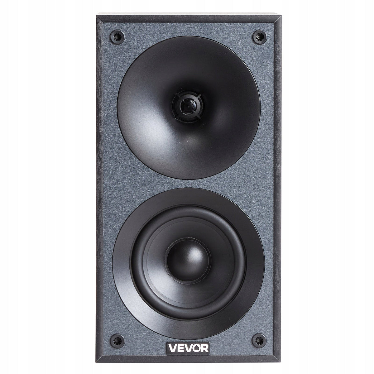 VEVOR PASSIVE BOOKSHELF SPEAKERS PAIR 300W STEREO 70HZ-20KHZ MDF BLACK