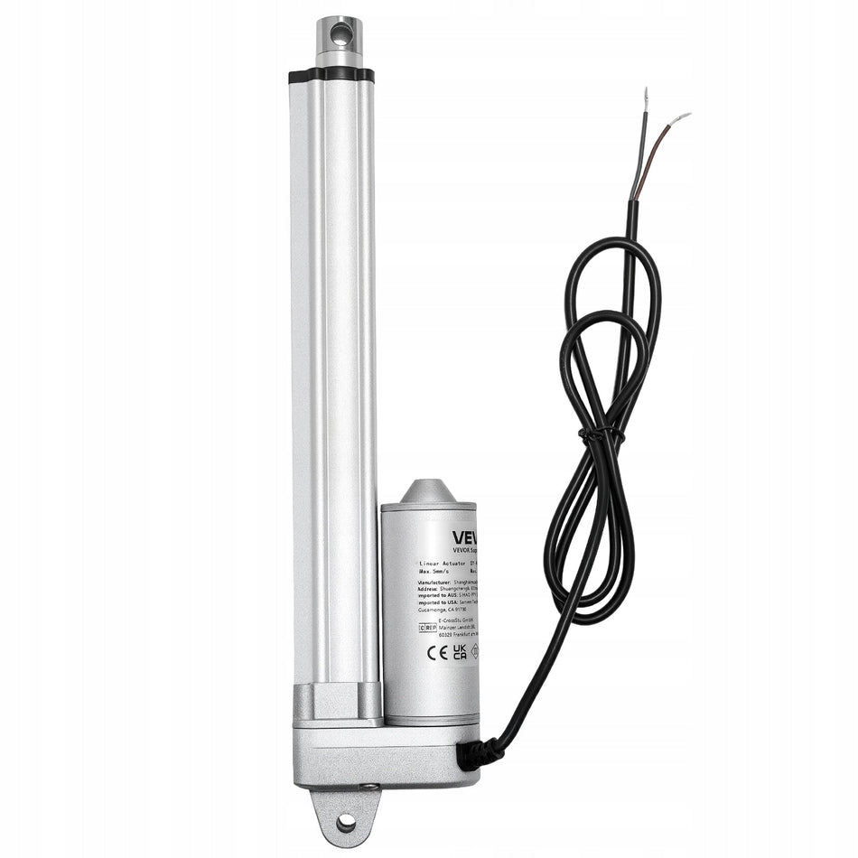 VEVOR LINEAR ACTUATOR 12V IP65 3000N 203MM STROKE POWERFUL SOLID
