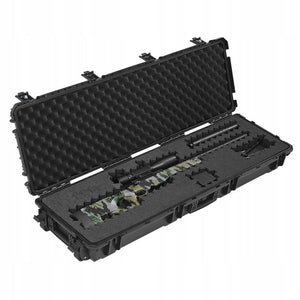 VEVOR HARD LONG GUN CASE KEY LOCK IP67 WATERPROOF SOLID