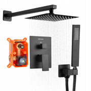 VEVOR PROFESSIONAL SHOWER FAUCET WITH 8-INCH SQUARE RAIN SHOWER HEAD