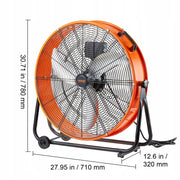 VEVOR DRUM FAN FLOOR 90W 8900 CFM 360 ADJUSTMENT POWERFUL