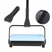 VEVOR MANUAL CARPET SWEEPER WITH 300ML CONTAINER 180 ROTATING