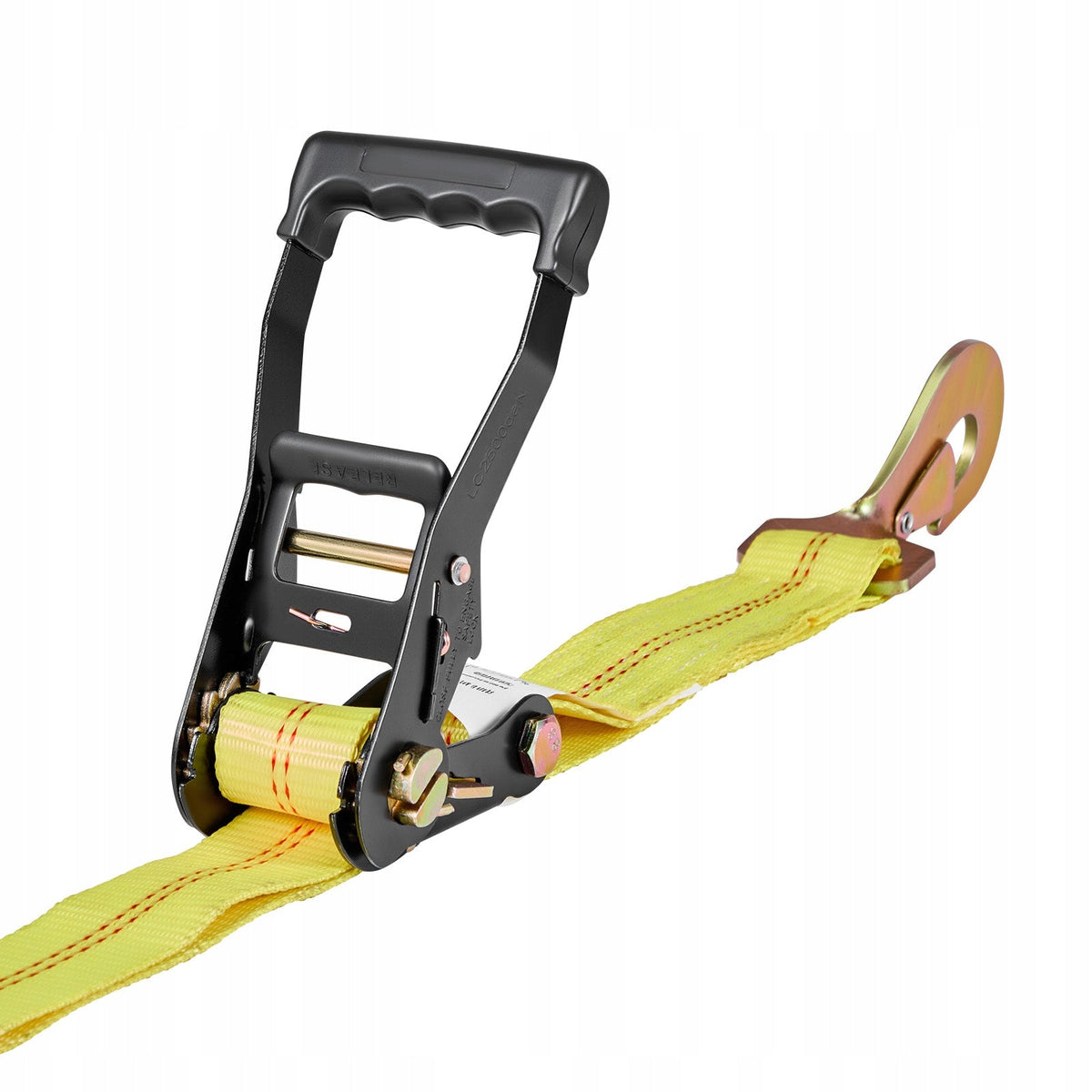 VEVOR WHEEL TIE DOWN STRAP 50.8X3657.6MM WITH SPRING HOOKS STRONG AND DURABLE
