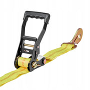 VEVOR WHEEL TIE DOWN STRAP 50.8X3657.6MM WITH SPRING HOOKS STRONG AND DURABLE