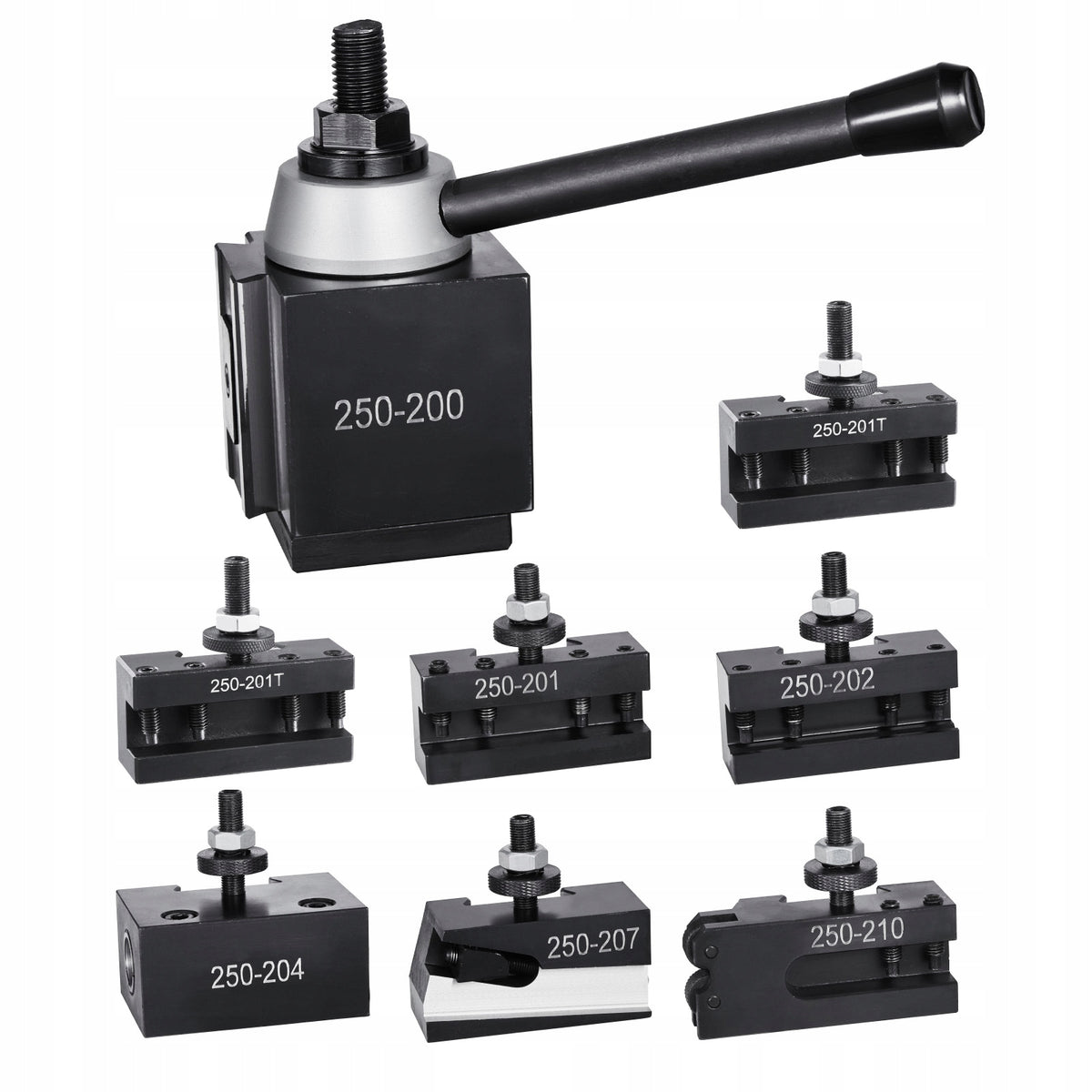 VEVOR QUICK CHANGE TOOL POST SET 8 PCS FOR LATHES 10-15 INCH