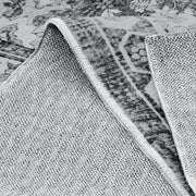 VEVOR CARPET 2439X3048 MM SHORT PILE WASHABLE NON-SLIP GREY