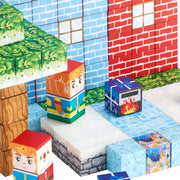 PREMIUM MAGNETIC BLOCKS VEVOR 150 PIECES GLACIER CASTLE SET FOR