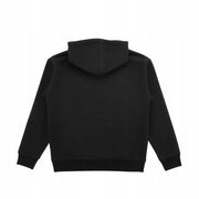 MEN'S HOODIE VEVOR SIZE M FLEECE LONG SLEEVE BLACK SOLID