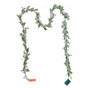VEVOR CHRISTMAS GARLAND 2.7M GREEN PINE LED WATERPROOF REALISTIC