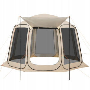 VEVOR CAMPING TENT 365X335X230 CM BEST FOLDABLE FOR 12 PEOPLE