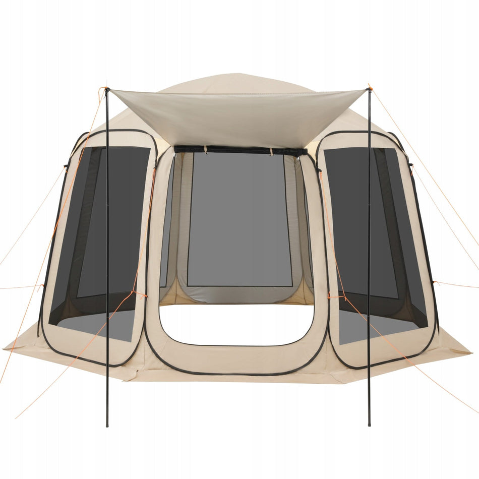 VEVOR CAMPING TENT 365X335X230 CM BEST FOLDABLE FOR 12 PEOPLE
