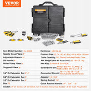 VEVOR 207-PIECE PREMIUM MECHANICAL TOOL SET 1/4" SOCKETS