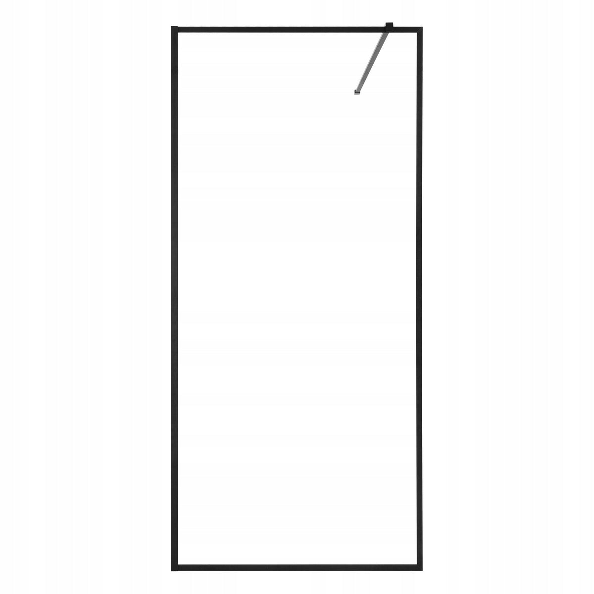 VEVOR FIXED GLASS SHOWER SCREEN 864X1870MM FRAMELESS 8MM PREMIUM