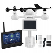 VEVOR WEATHER STATION 7-IN-1 WLAN TFT 7.3 INCH SOLAR POWERFUL TRANSMISSION