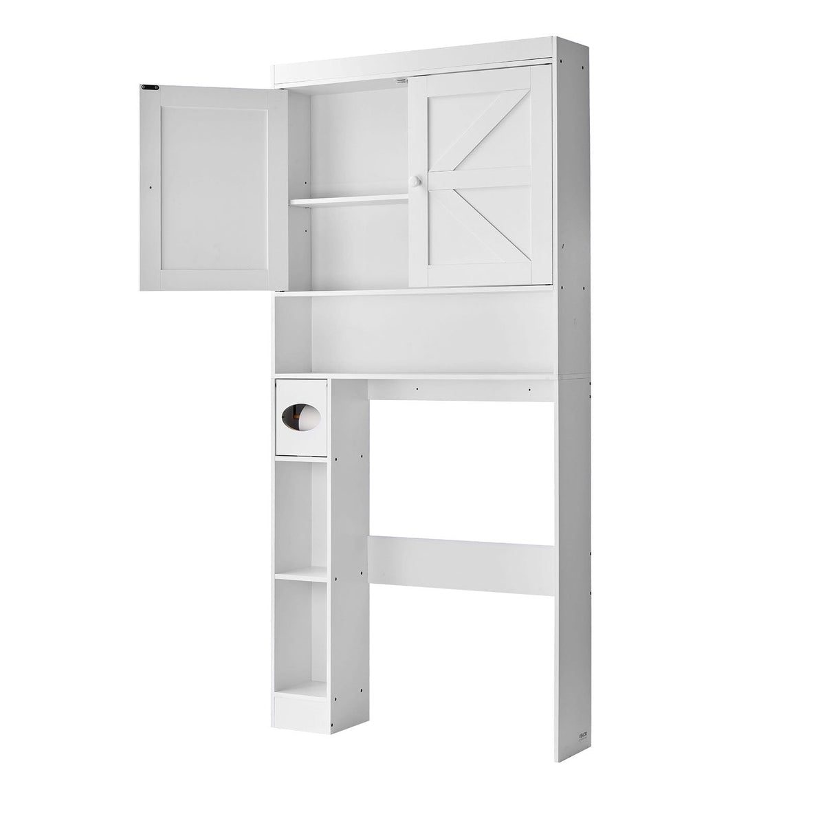 VEVOR BATHROOM CABINET WITH DOUBLE DOORS AND ADJUSTABLE SHELF STURDY