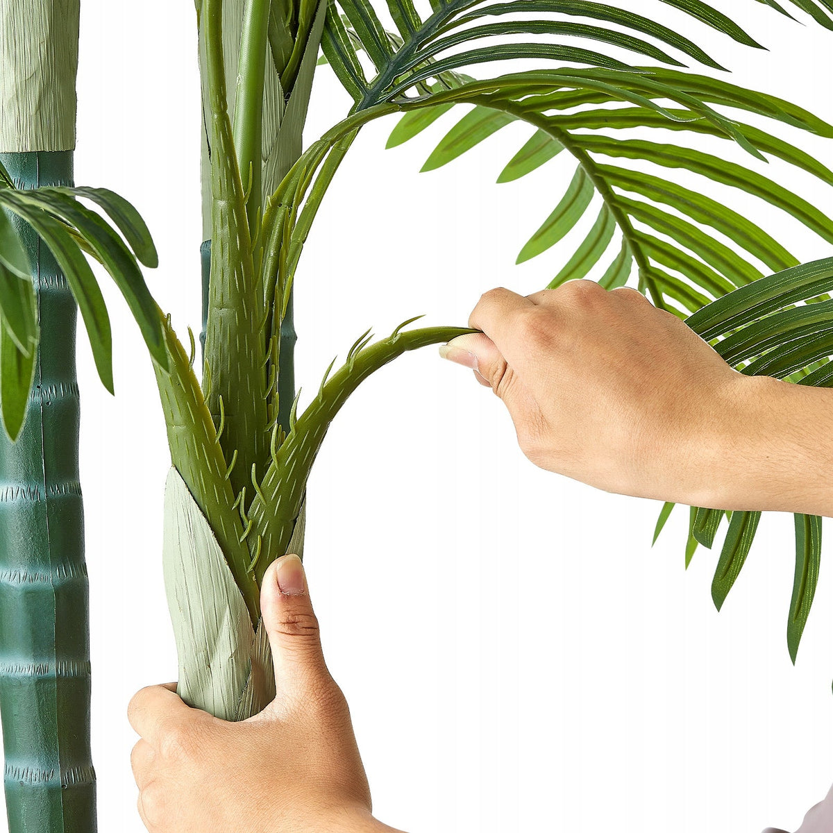 VEVOR ARTIFICIAL ARECA PALM 1.8M STRONG TROPICAL POTTED PLANT