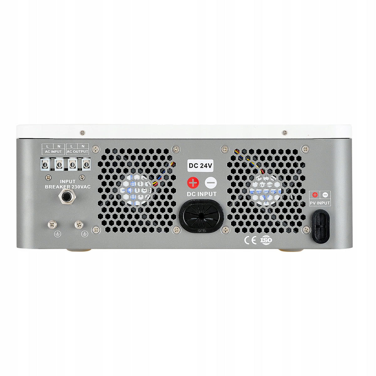 VEVOR 3000W 24V DC TO 230V AC HYBRID INVERTER WITH MPPT AND PREMIUM LCD