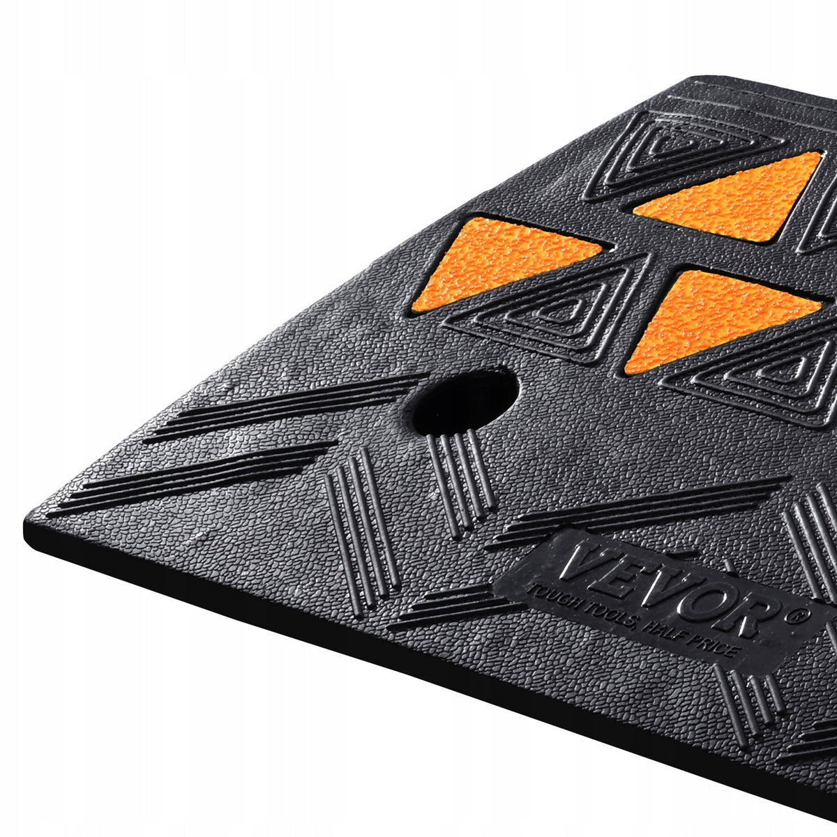 VEVOR THRESHOLD RAMP 2X RUBBER HEAVY DUTY 15 TON CAPACITY CURB RAMP