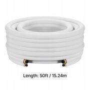 VEVOR REFRIGERATION PIPE 15.24M COPPER 6.4MM PREMIUM MINI SPLIT LINE SET