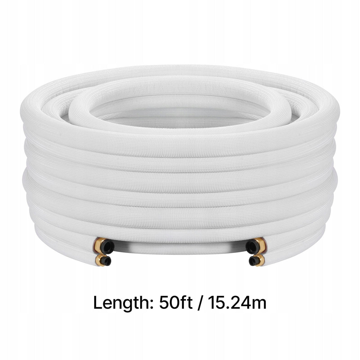 VEVOR REFRIGERATION PIPE 15.24M COPPER 6.4MM PREMIUM MINI SPLIT LINE SET
