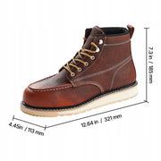 VEVOR STEEL TOE WORK SHOES US 10.5 MEN'S WATERPROOF