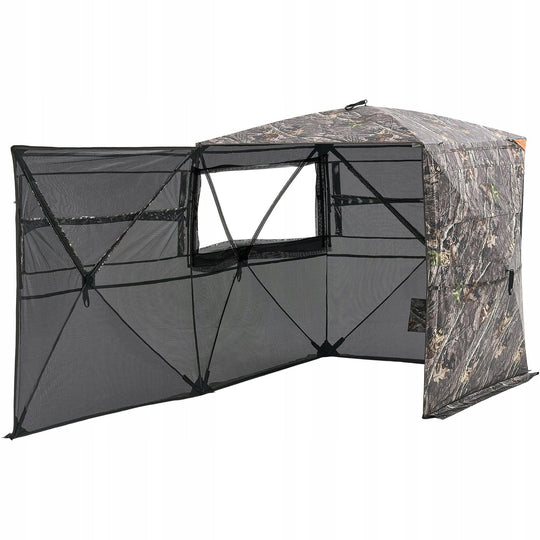VEVOR 4-5 Person Premium Hunting Blind with Clear Floor