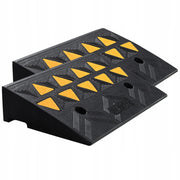 VEVOR THRESHOLD RAMP 2X RUBBER HEAVY DUTY 15 TON CAPACITY CURB RAMP