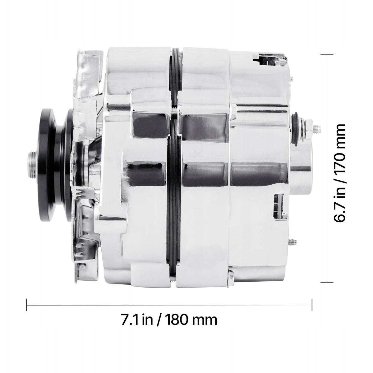 CAR ALTERNATOR VEVOR 7127-SE105C POWERFUL TOP QUALITY 12V 120A