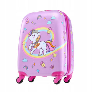VEVOR PREMIUM 2-PIECE KIDS LUGGAGE SET 457.2 MM UNICORN