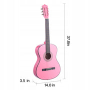 VEVOR CONCERT GUITAR 960 MM WOODEN STARTER KIT BEST FOR