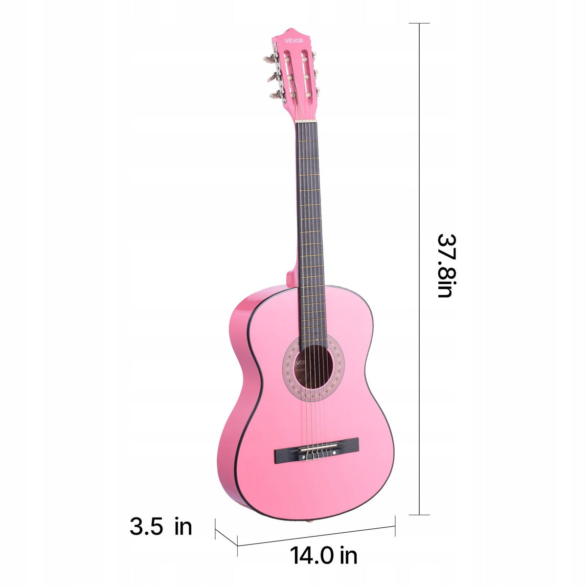 VEVOR CONCERT GUITAR 960 MM WOODEN STARTER KIT BEST FOR