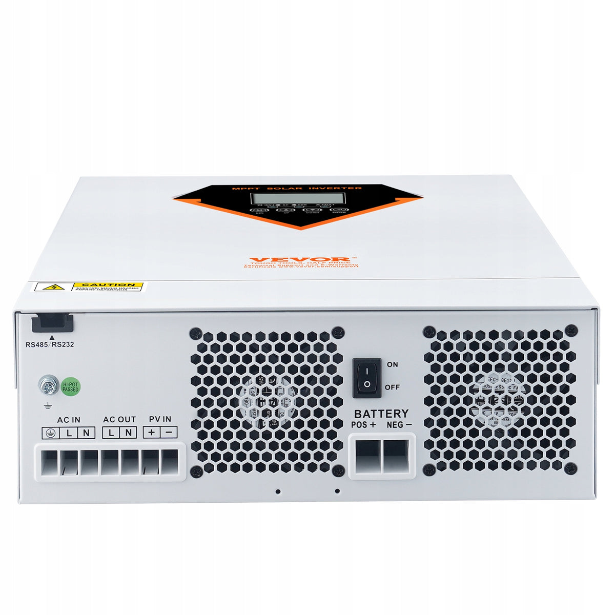 VEVOR 3500W HYBRID SOLAR INVERTER PURE SINE WAVE MPPT 100A 230V WIFI