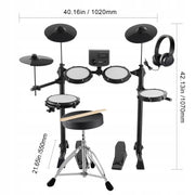 VEVOR ELECTRONIC DRUM SET 15 KITS 150 SOUNDS USB MIDI