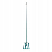 PROFESSIONAL VEVOR GRASS RAKE 1219X254 MM WITH BASE AND LONG HANDLE